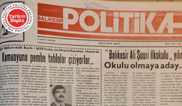 19 Aralık 1989 Salı: Kamuoyuna pembe tablolar çiziyorlar