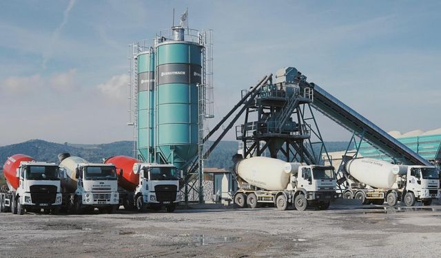 Bigadiç Belediyesi Beton Santrali, İlçe Yatırımlarına Güç Katıyor