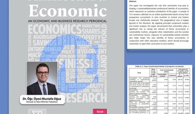 Uluslararası Araştırmada BAÜN İmzası: Muhasebecilerin Yeni Mesleki Kimliği Şekilleniyor