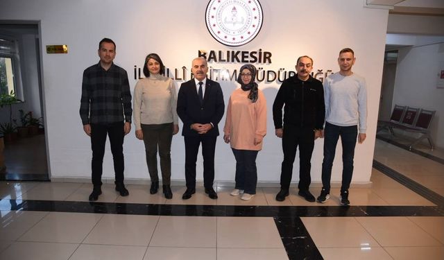 Balıkesir İl Millî Eğitim Müdürü Murat Demir’den Veda Ziyaretleri