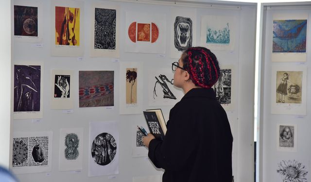 BAÜN'de Uluslararası sergi.. Bu eserleri mutlaka görün