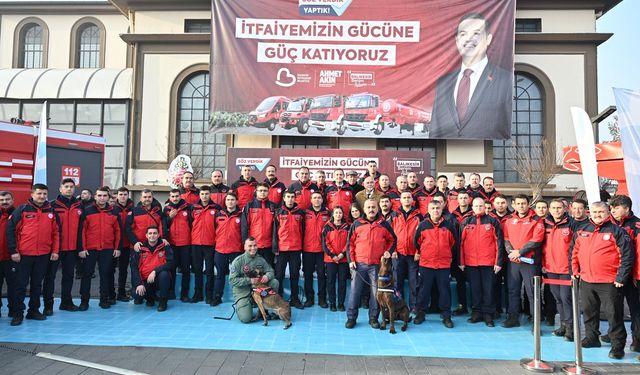 Büyüyen ve güçlenen İtfaiye... Yeni araçlarla şimdi daha da güçlü