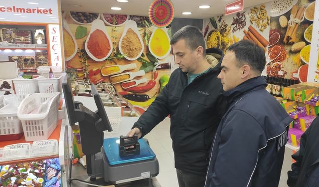 Bandırma'da tüm teraziler doğru tartıyor