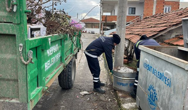 Kepsut'ta 27 Aralık Cumartesi Çalışmaları