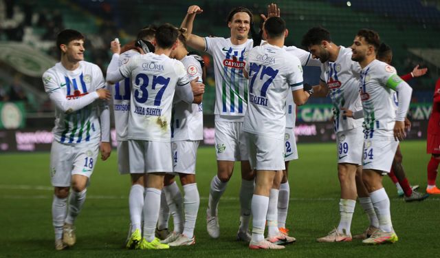 Ziraat Türkiye Kupası’nda Gol Yağmuru! Çaykur Rizespor’dan Gaziantep FK’ya 5 Gollü Tarife