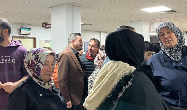 AK Parti İl Başkanı Mehmet Aydemir hastane teftişi yaptı