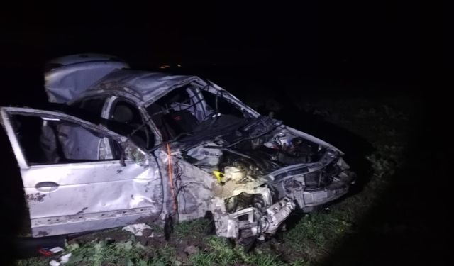 Gönen-Bandırma Yolunda Feci Kaza! 1 Kişi Hayatını Kaybetti!