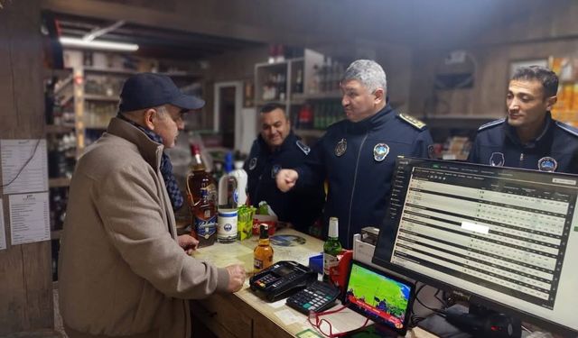 Kepsut’ta Yılbaşı Gecesi Kapsamlı Denetim ve Güvenlik Uygulaması