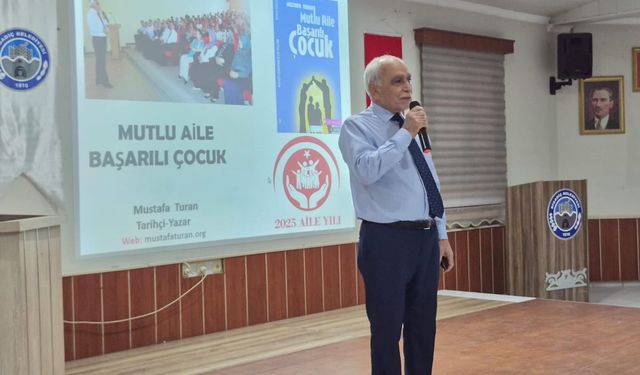 Bigadiç’te “Mutlu Aile, Başarılı Çocuk” Söyleşisi Gerçekleştirildi
