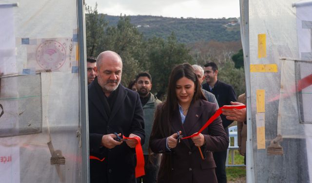 Marmara Adalar’da Uygulama ve Araştırma Serası Açıldı