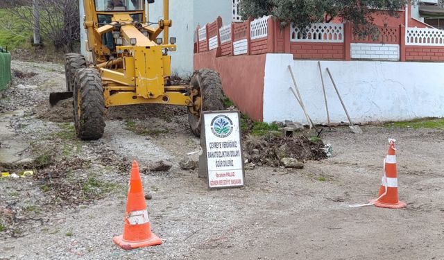 Gönen’de Altyapı ve Yol Çalışmaları Sürüyor: Kınalar, Babayaka ve Turplu’da Yoğun Mesai