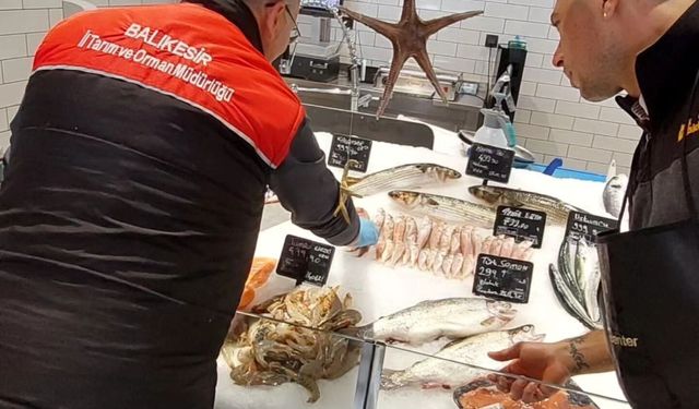 Edremit’te Su Ürünleri Denetimleri Devam Ediyor