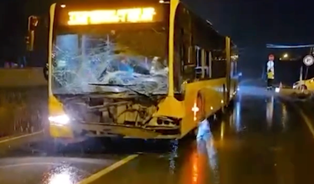 Arnavutköy’de İETT Otobüsü Karşı Şeride Geçti: Feci Kazada 1 Kişi Hayatını Kaybetti!