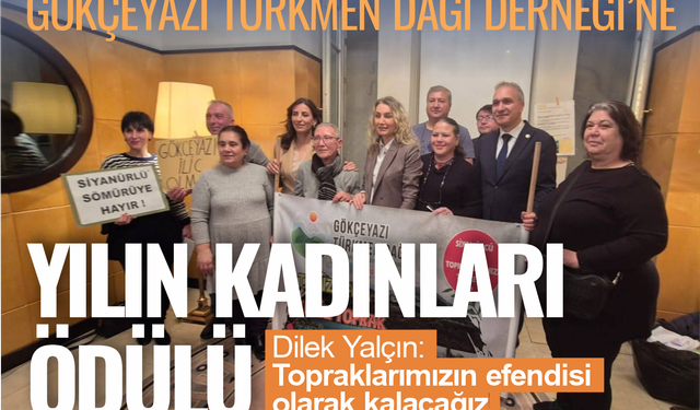 Gökçeyazı Türkmen Dağı Derneği’ne SES’ten 2025 Yılın Kadınları Ödülü