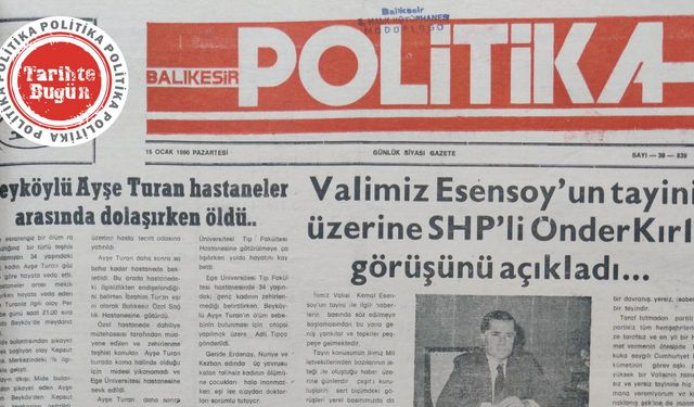 15 Ocak 1990 Pazartesi hastaneler arasında dolaşırken öldü
