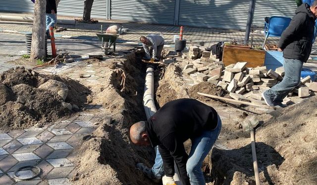 Edremit’te Altyapı Hamlesi: Altınkum’da Yağmur Suyu Hattı Güçlendiriliyor
