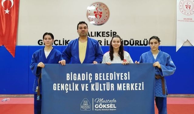 Bigadiçli Judocular Türkiye Şampiyonası’na Gidiyor! 3 Sporcu İl Birincisi Oldu