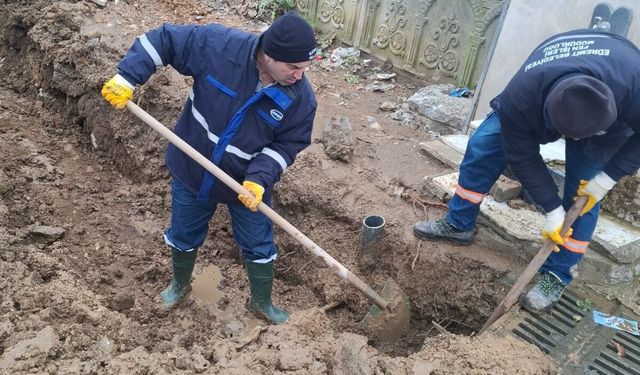 Edremit İbrahimce Mahallesi’nde Yol Çalışması Öncesi Altyapı Tamamlandı
