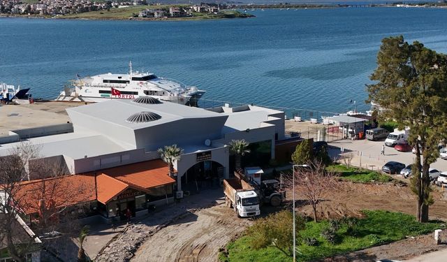 Ayvalık Deniz Hudut Kapısı’nda Yeni Dönem: Meydan Düzenleme Projesi Başladı