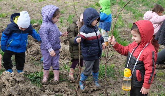 Minik Eller Balıkesir Üniversitesi kampüsünü yeşile boyadı