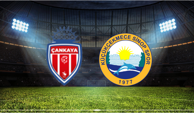 Çankaya SK - Küçükçekmece Sinopspor Maçı Ne Zaman? Saat Kaçta? Hangi Kanalda?