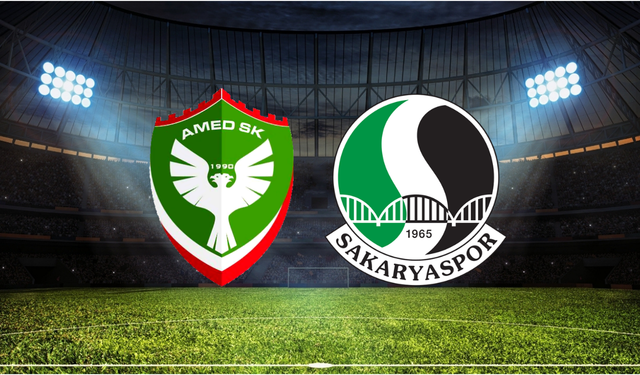 Amed SK - Sakaryaspor Maçı Ne Zaman? Saat Kaçta? Hangi Kanalda?