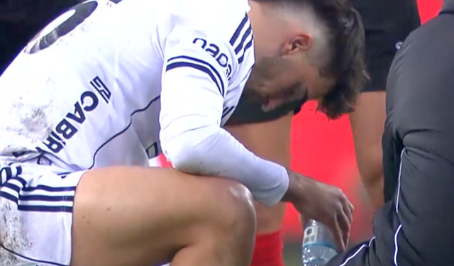 Kocaelispor-Beşiktaş Maçında Korkutan An! Jota Silva Kanlar İçinde Kaldı!