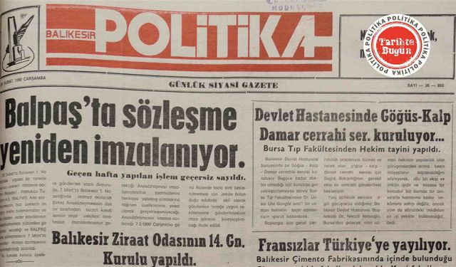 28 Şubat 1990 Çarşamba: BALPAŞ’ta sözleşme yeniden imzalanıyor