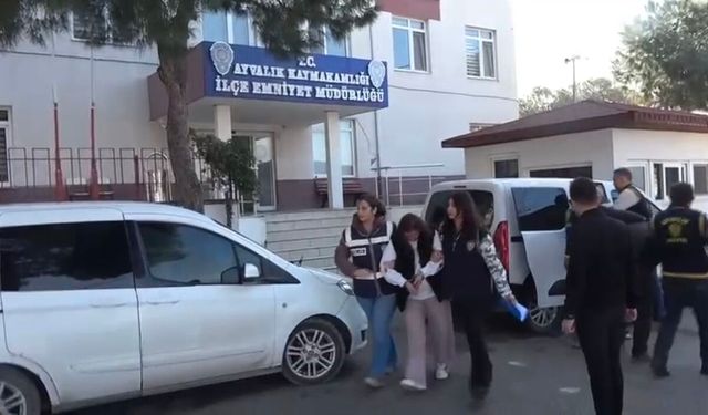 Ayvalık’ta Fuhuş Operasyonu: Yabancı Uyruklu Kadınları Zorlayan 3 Şüpheli Tutuklandı