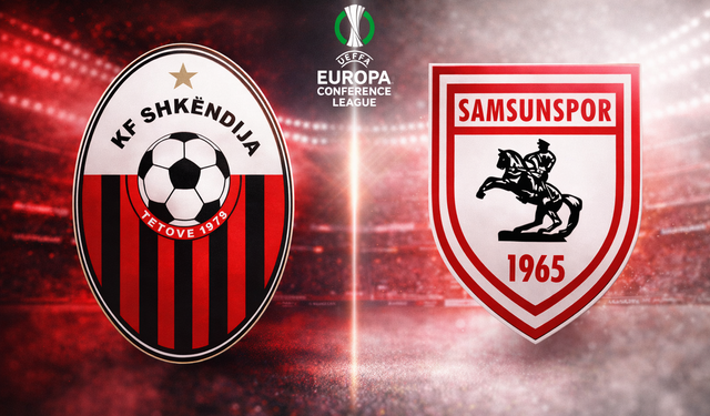 Shkendija - Samsunspor Maçının İlk 11'leri Belli Oldu!
