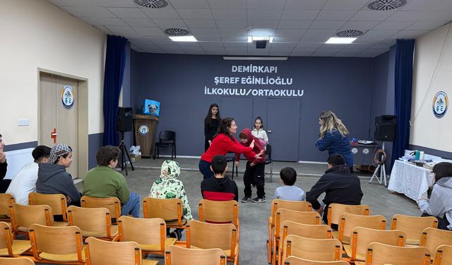 Hansu Akademi’den Demirkapı Köyü’nde Akran Zorbalığına Karşı Oyun Atölyesi