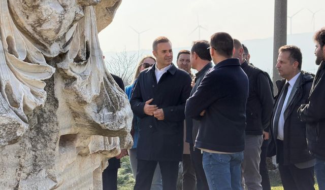 Kyzikos'tan mesaj verdi: Ahmet Akın yer altındaki gizli hazinenin peşinde!