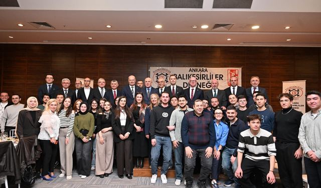 Ankara Balıkesirliler Derneği'nde geleneksel iftar