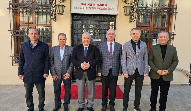 Balıkesir İl Milli Eğitim Müdürü Selehattin Kal’dan Karesi’de Eğitim Çıkartması