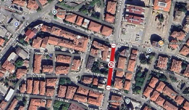 Kızılay Caddesi’nde 4 Mart Çarşamba Günü Yol Kapanacak: Gönen Belediyesi Duyurdu