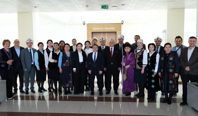 Balıkesir Üniversitesi ve Kırgızistan Arasında Akademik Köprü: Osh Devlet Üniversitesi Heyeti BAÜN’de