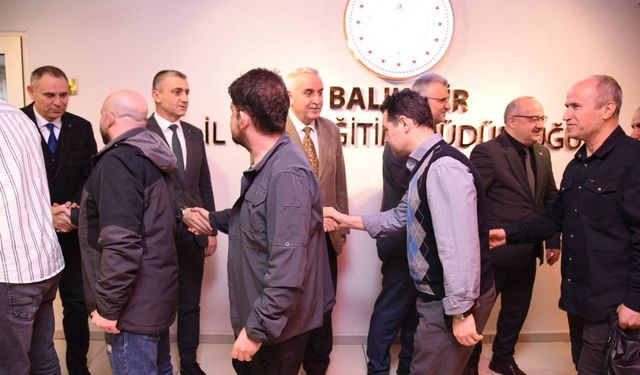 Balıkesir Maarif Ailesi’nde Yeni Dönem Mesaisi: İl Millî Eğitim’de Bayram Sonrası İlk Buluşma