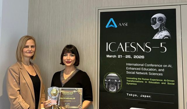 BAÜN’e Japonya’dan Büyük Ödül! Prof. Dr. Pelin Vardarlıer’in Başarısı