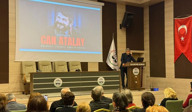 Balıkesir Barosu'nda gündem: Can Atalay'a özgürlük çağrısı