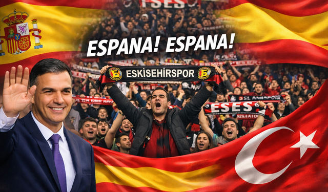 “Savaşa hayır” dedi, Türk Halkı Destek Verdi: Espana Tezahüratı Viral Oldu