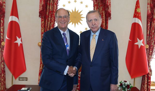 Dünya Ekonomisinin Dev İsmi İstanbul'da: Erdoğan ve Larry Fink Ne Konuştu?
