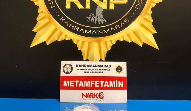 Kahramanmaraş'ta Narkotik Operasyonu! 2 Tutuklama
