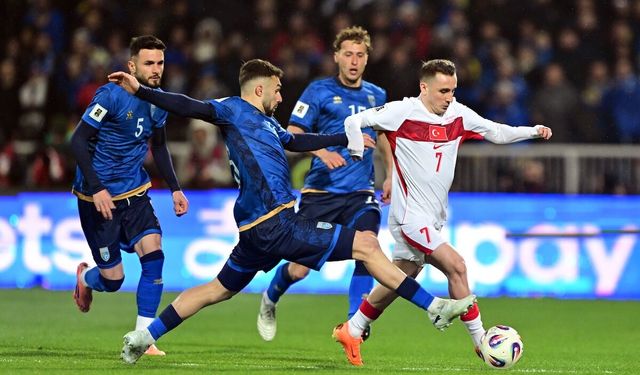 Priştine'de Gol Sesi Çıkmadı! Kosova - Türkiye Maçında İlk Yarı 0-0 Eşitlikle Sona Erdi
