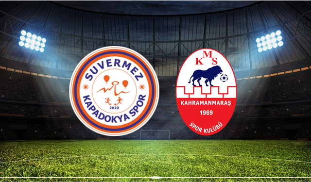 Suvermez Kapadokya - Kahramanmaraşspor Maçı Ne Zaman? Saat Kaçta? Hangi Kanalda?