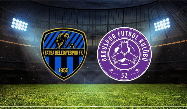 Fatsa Belediyespor - 52 Orduspor FK Maçı Ne Zaman? Saat Kaçta? Hangi Kanalda?