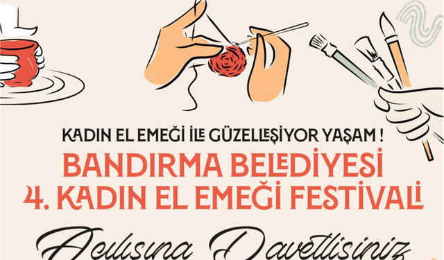 Bandırma’da Kadın Emeği Festivali Başlıyor: Cumhuriyet Meydanı Renkleniyor