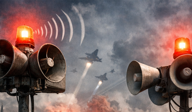 Bir anda sirenler çalmaya başlarsa!