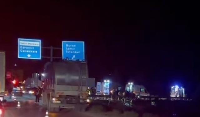 Son Dakika! Balıkesir OSB Yakınlarında Can Pazarı: Çok Sayıda Yaralı Var!