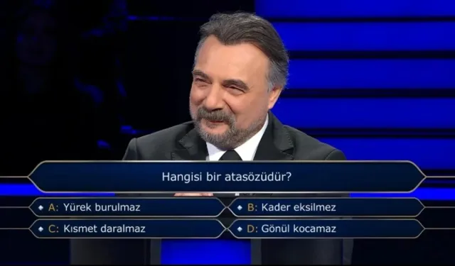 Kim Milyoner Olmak İster 12 Mart 2026 soruları ve cevapları. Hangisi bir atasözüdür sorusunun yanıtı ne?