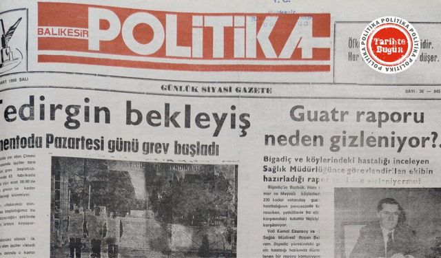 27 Mart 1990 Salı: Guatr raporu neden gizleniyor?